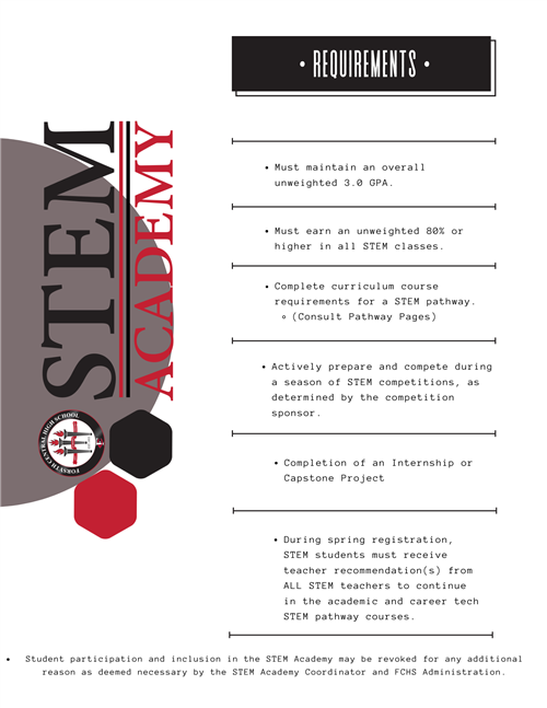 Requirements to Remain in STEM